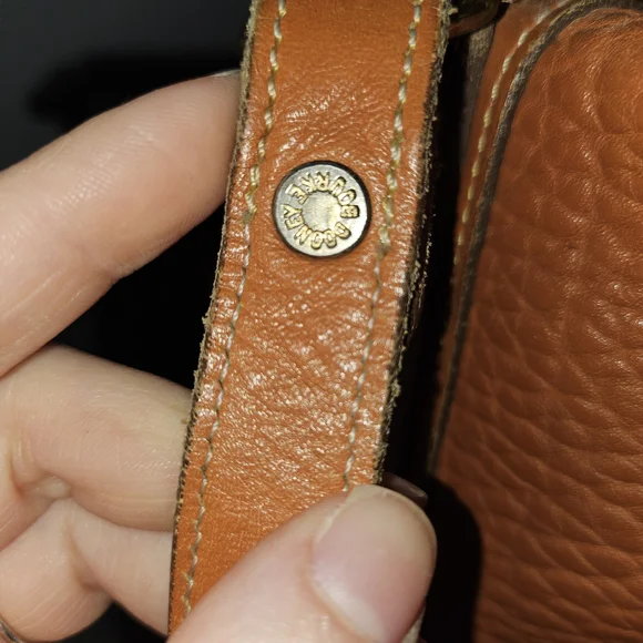 🦆Vintage Dooney & Bourke Doctor Bag Satchel British Tan Crossbody🦆 - Picture 11 of 11